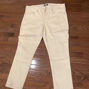 PAIGE Off-White Denim Pants